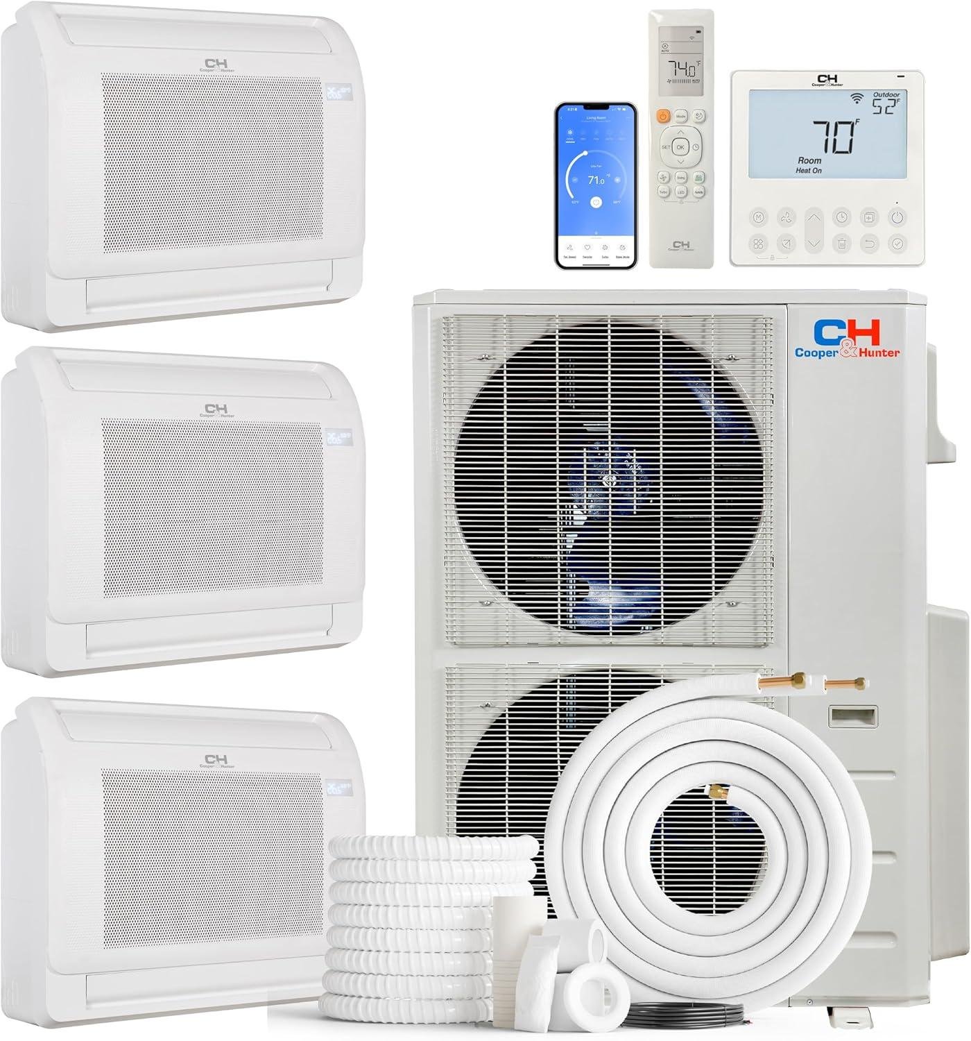 Cooper & Hunter 55K BTU Review: 21.3 SEER2 Multi-Zone Install 2026