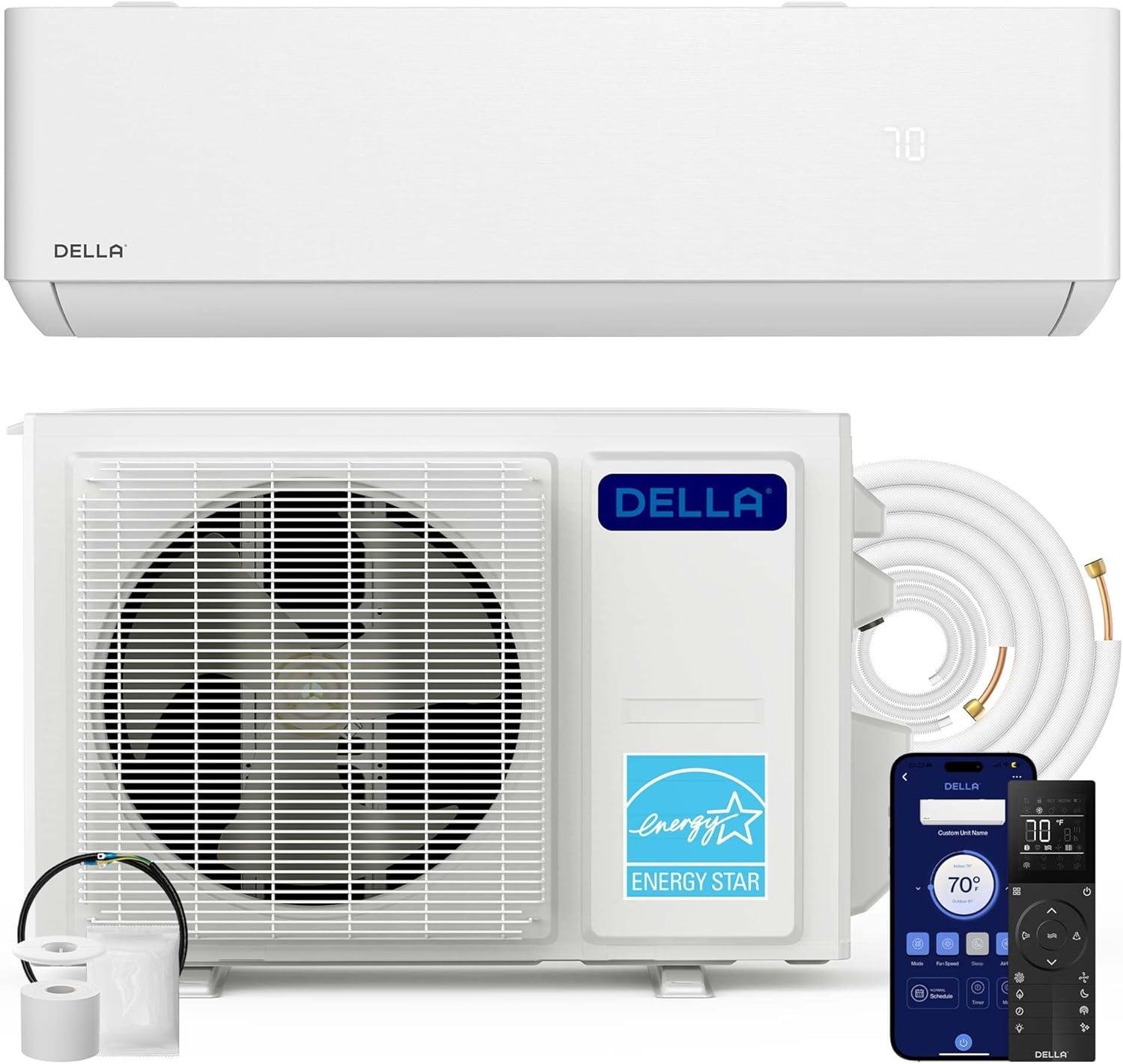 DELLA 12,000 BTU Mini Split Review: 24 SEER2, Pro Install 2026