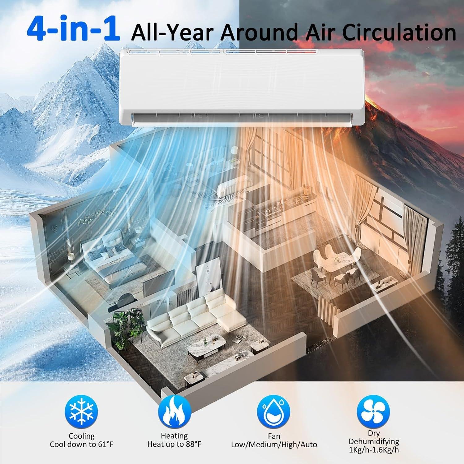 18000 BTU Mini Split Review: 19 SEER2 Ductless install (2026)