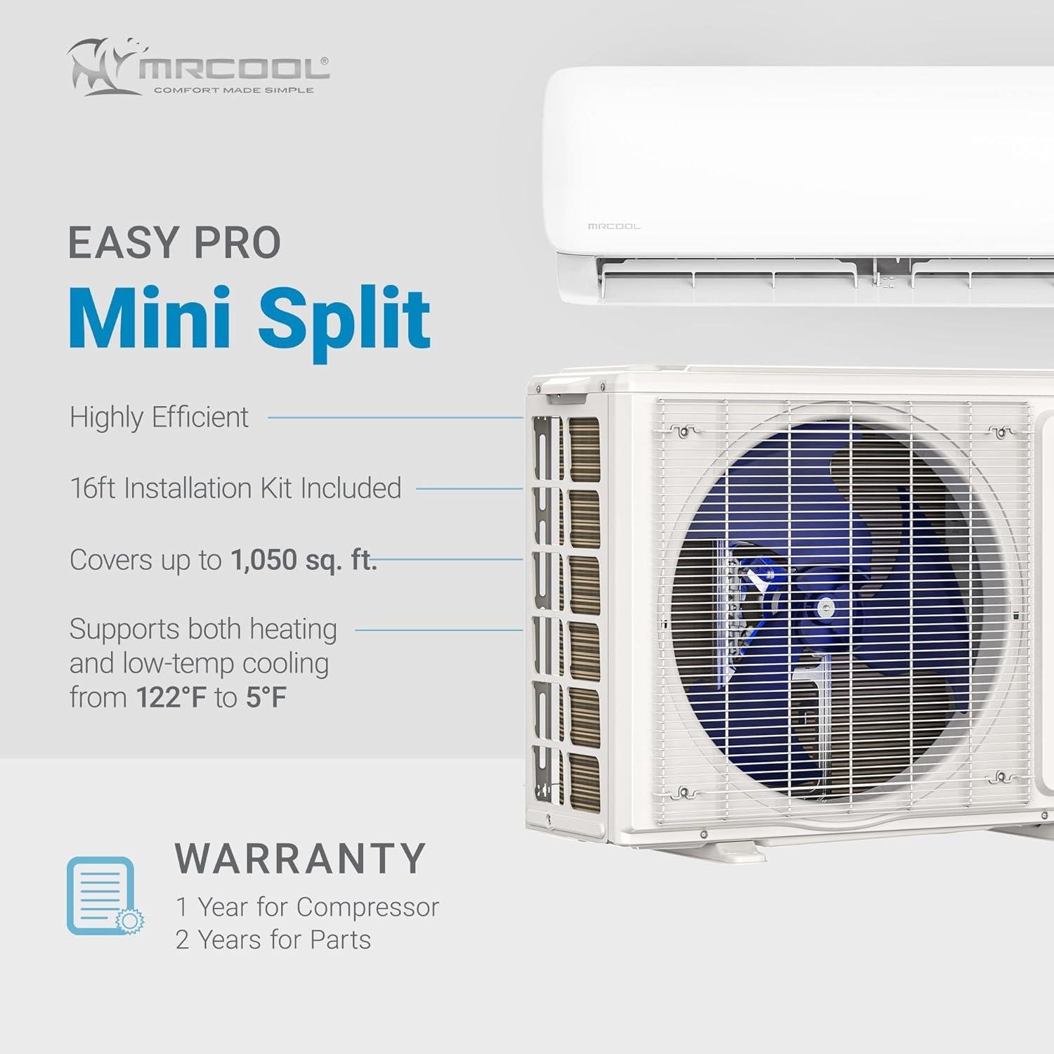MRCOOL 24,000 BTU Mini Split Review: DIY Installation & SEER 2026