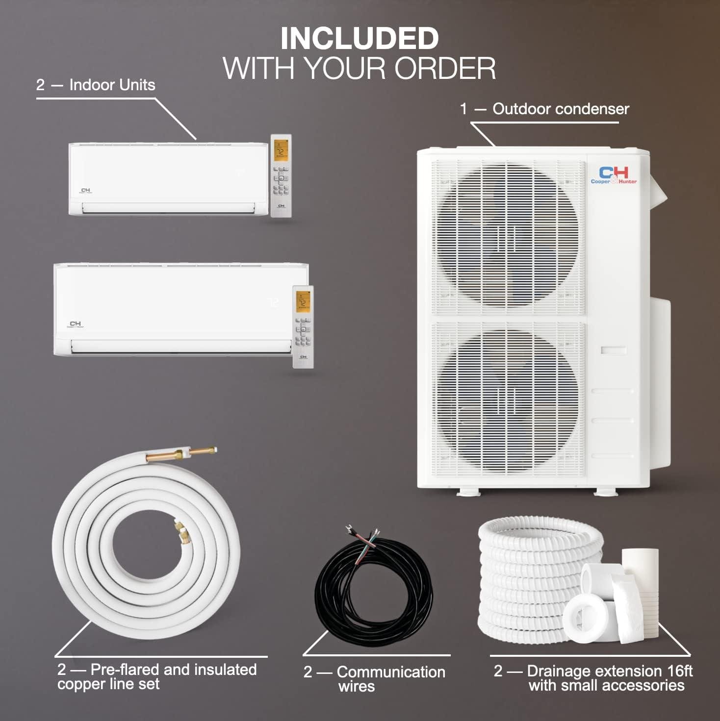 Cooper & Hunter 48,000 BTU Dual Zone Review: 23.4 SEER2 (2026)