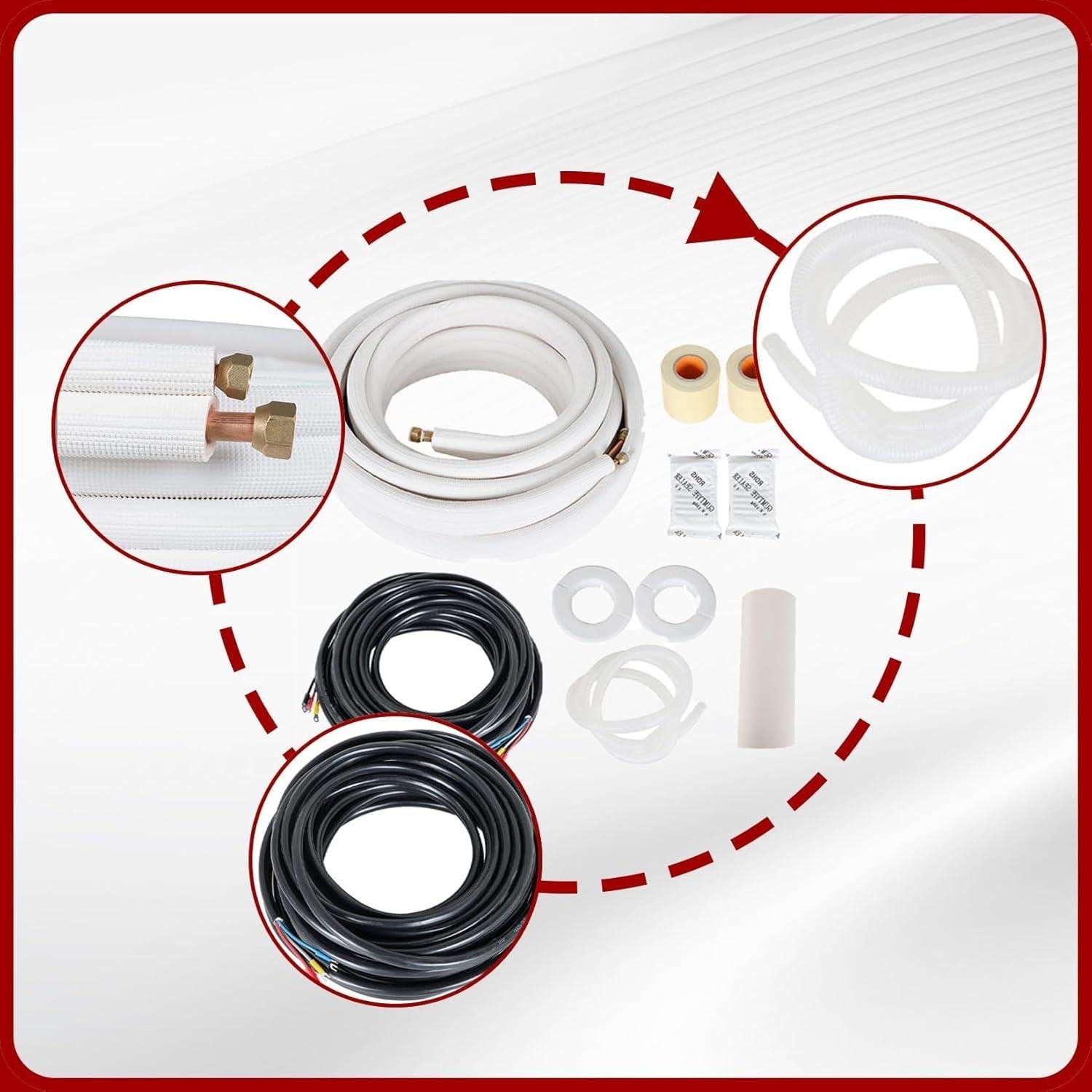 Findmall 50FT AC Tubing Review: DIY Installation for 18,000 BTU (2026)