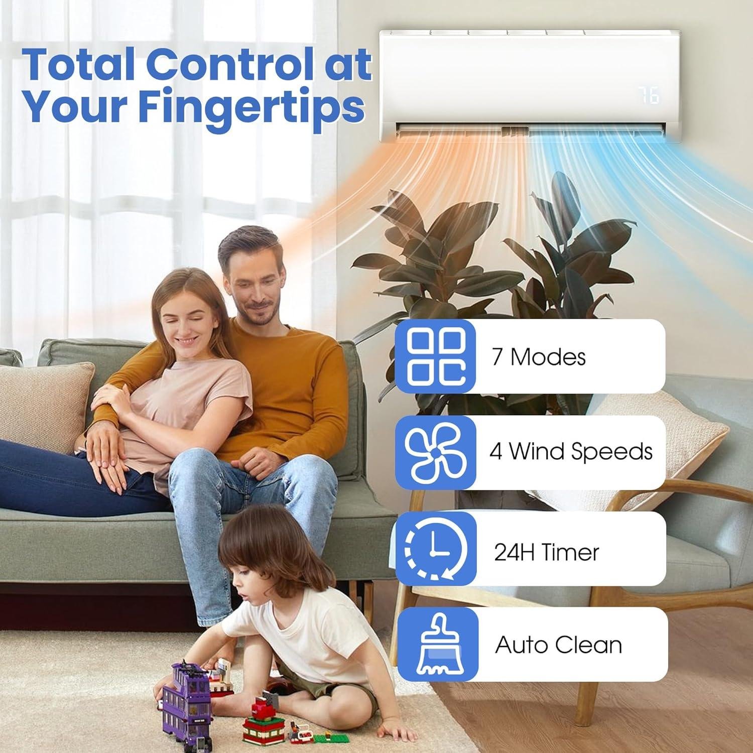 9000 BTU Mini Split Review: 19 SEER2 Ductless HVAC (2026)