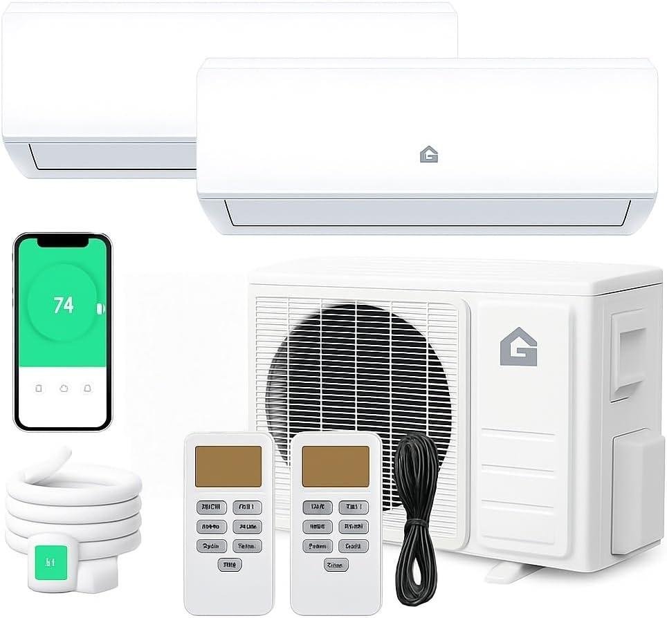 MERXENG 20K BTU Dual Zone Mini split Review: 20 SEER2 & Installation 2026