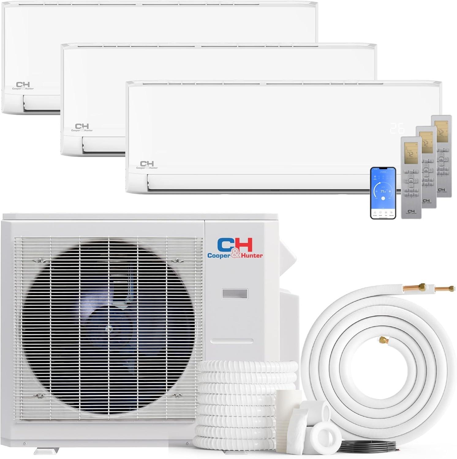 Cooper & Hunter 28,000 BTU Mini Split Review: 25 SEER2, Installation 2026