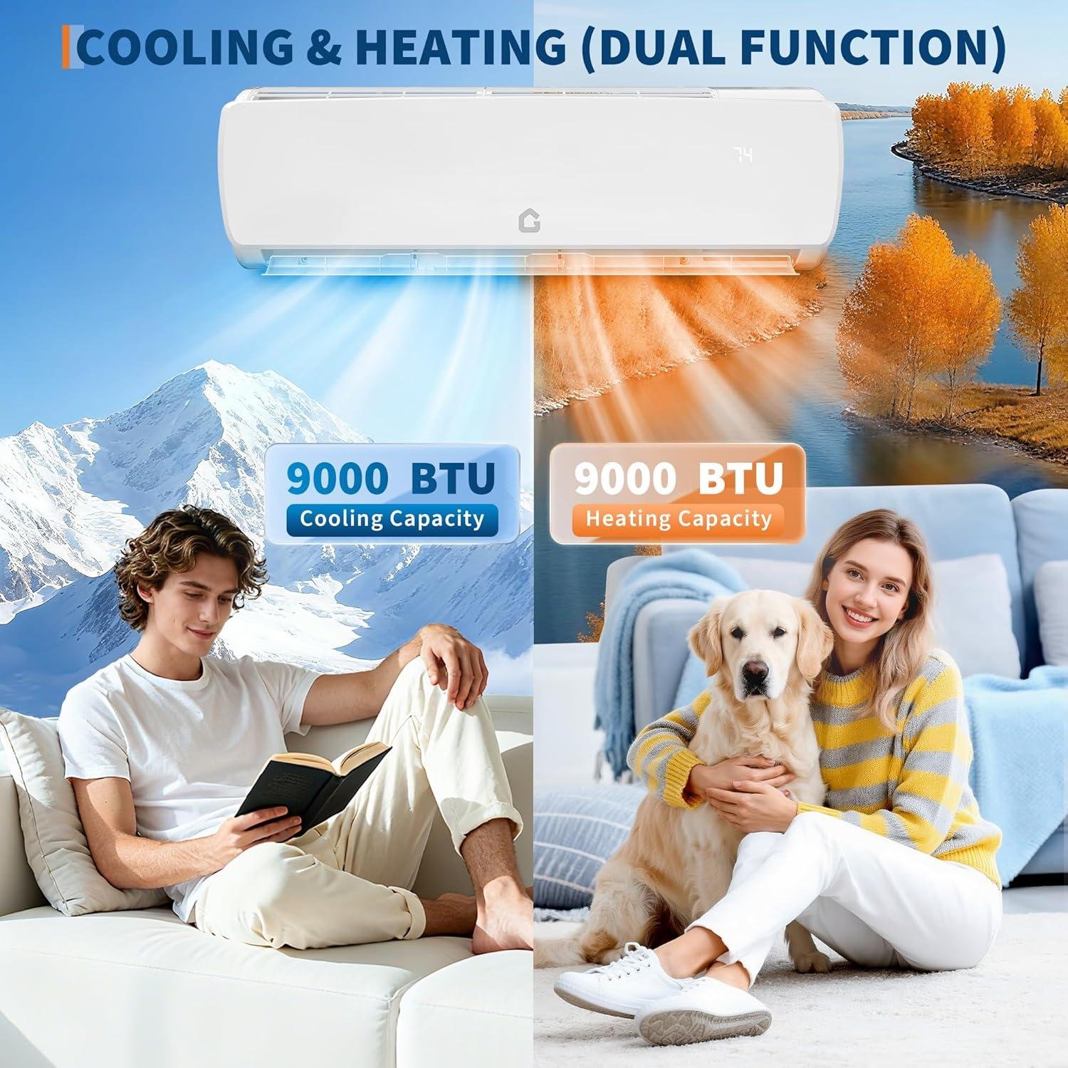 19 SEER2 9000 BTU Mini Split Review: DIY Install & 2026 specs