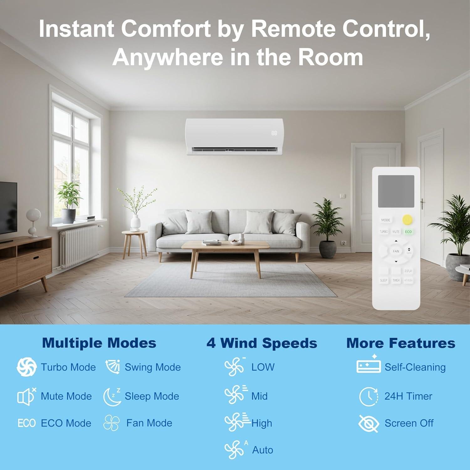 Uthfy 12000BTU Mini Split Review: 19 SEER2 Rating & DIY Install 2026