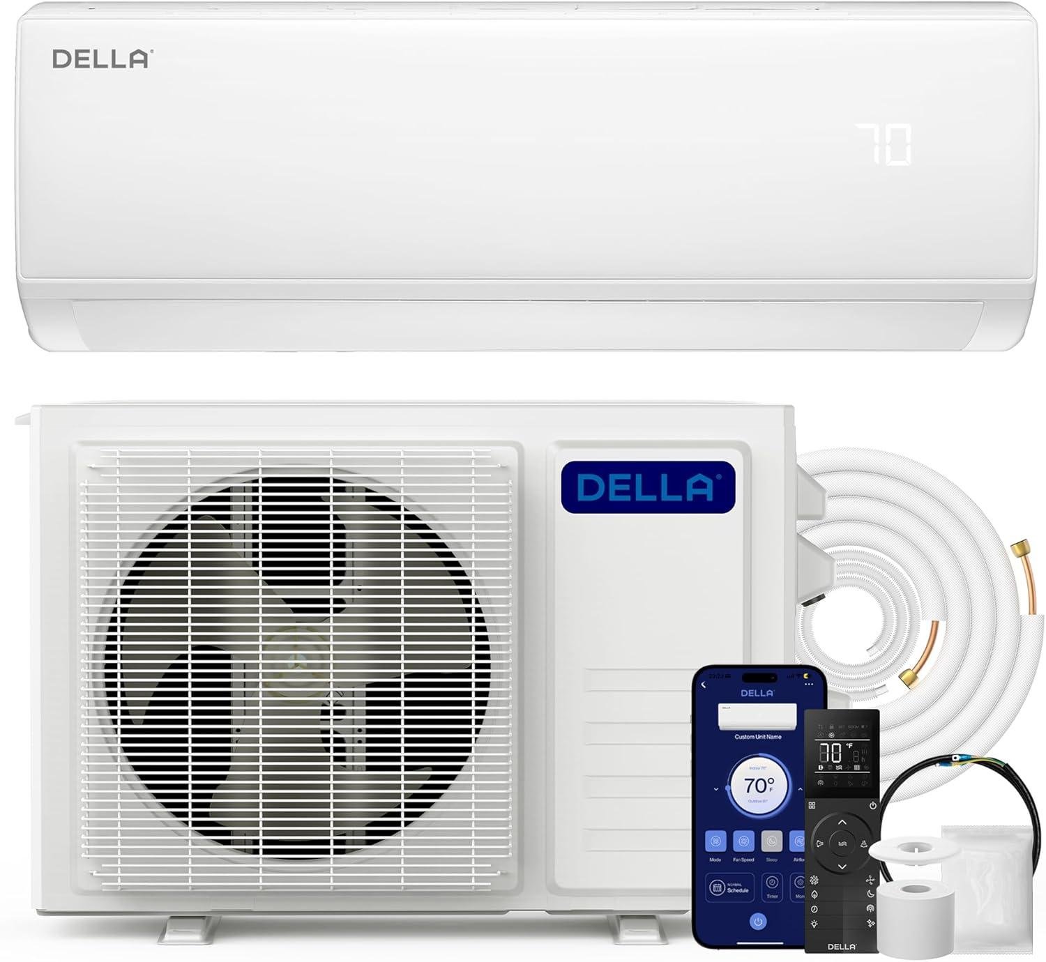 DELLA 23000 BTU Mini Split Review: 17 SEER2 Efficiency & Installation 2026