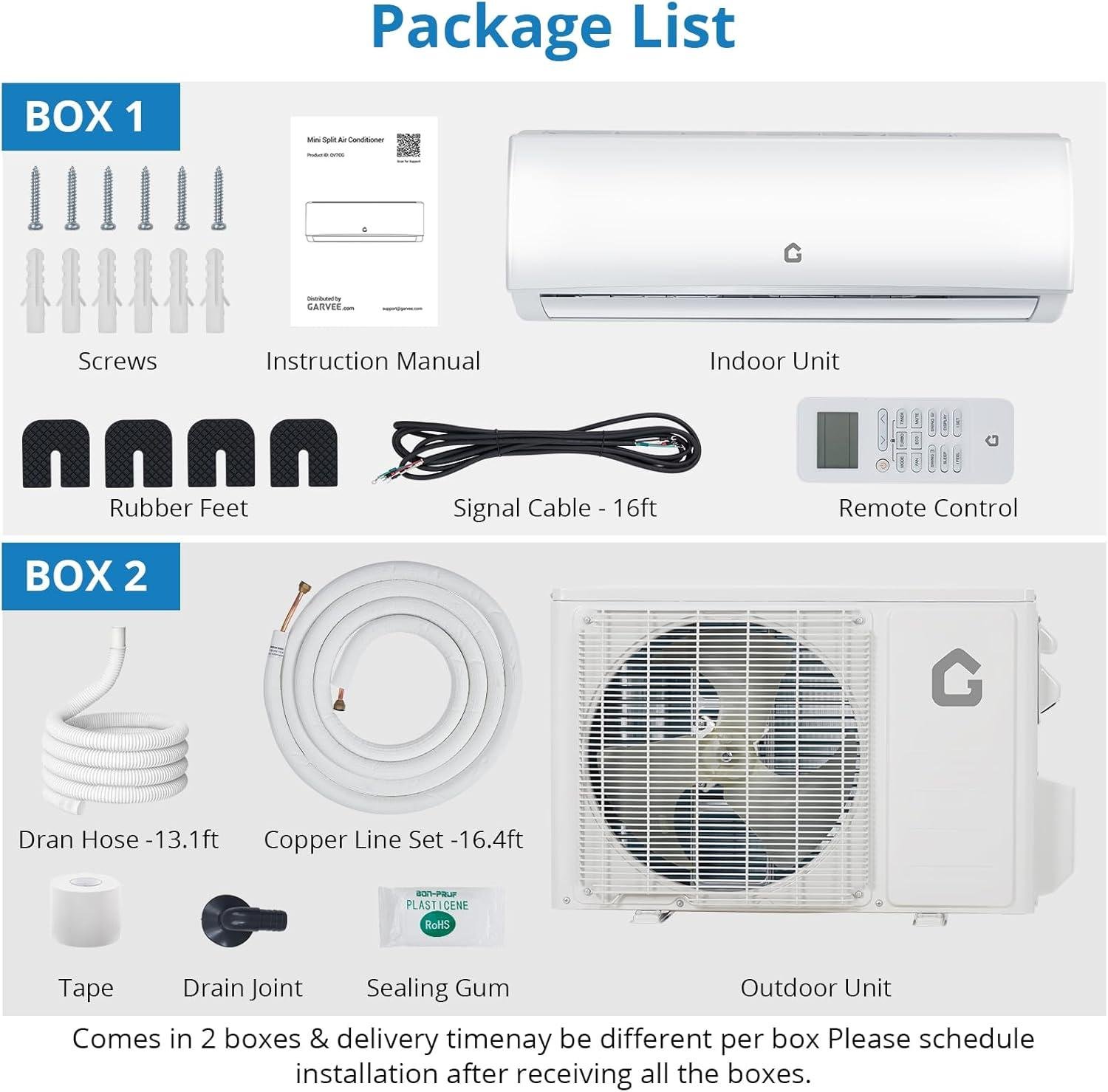 9000 BTU Mini Split Review 2026: 20 SEER2 Ductless AC Installation
