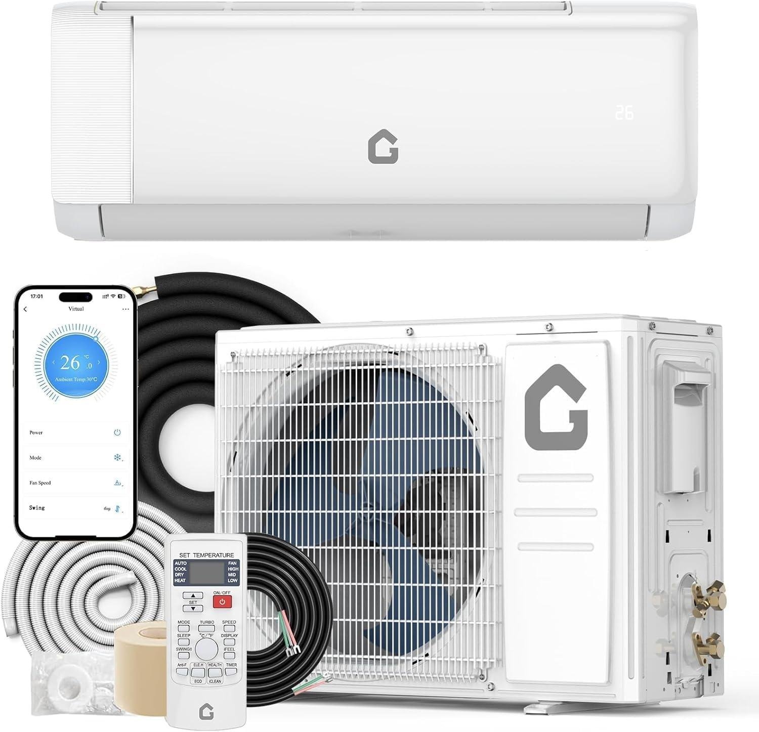 18000 BTU Mini Split Review: 21 SEER2 Ductless AC & Install 2026