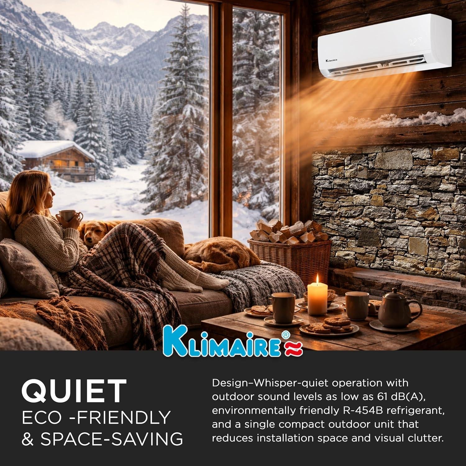 Klimaire 27,000 BTU 3-Zone Heat Pump Review: 21 SEER2 (2026)