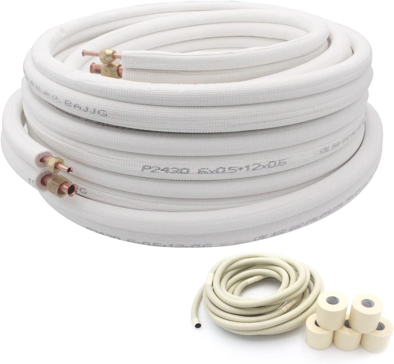 50 ft Copper Tubing Extension Review: DIY Mini Split HVAC Install 2026
