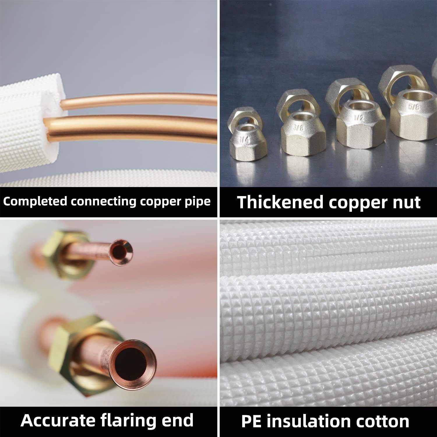 50 Ft Copper Tubing Extension Review: DIY Mini Split HVAC Install 2026