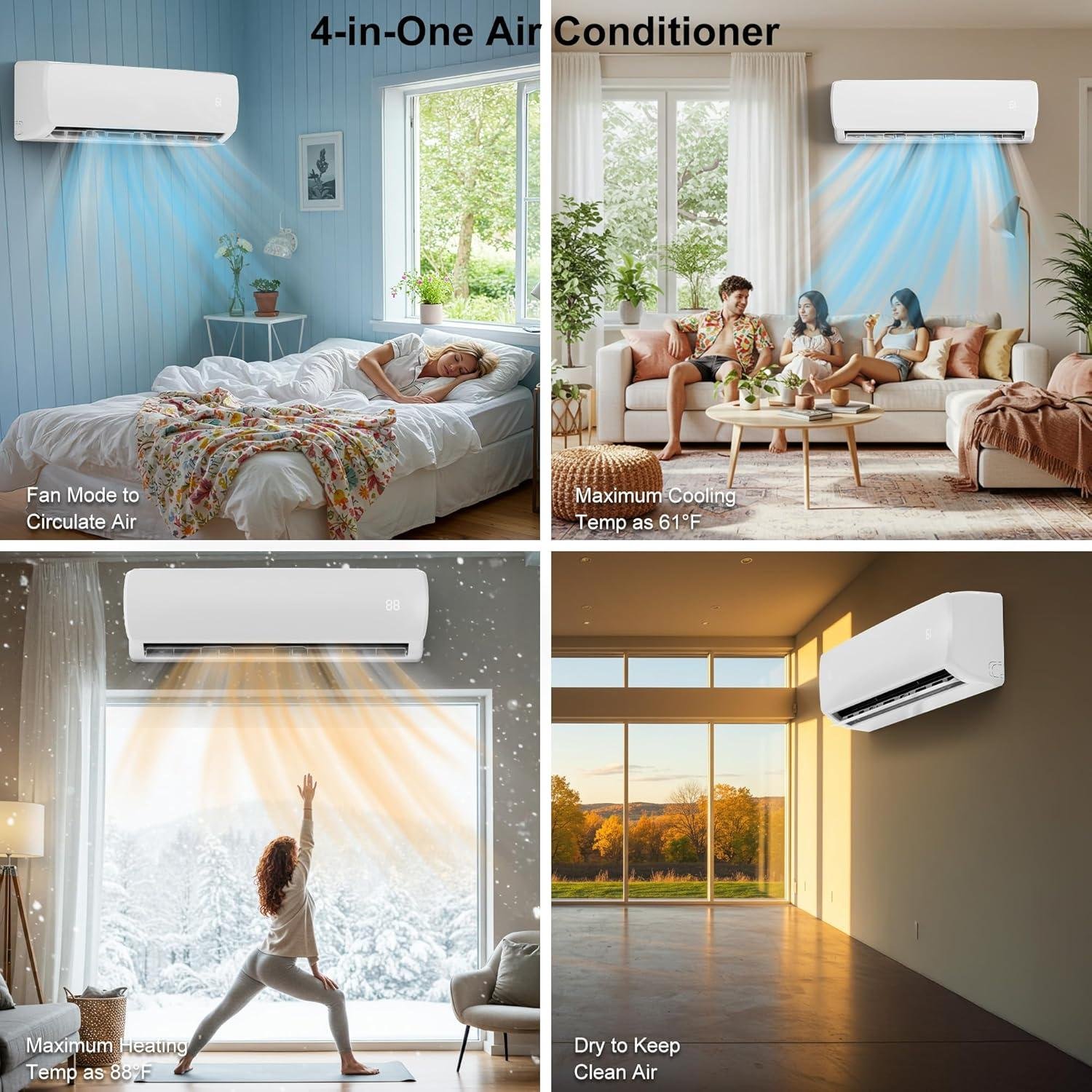 Uthfy 12000BTU Mini split Review: 19 SEER2 Rating & DIY install 2026