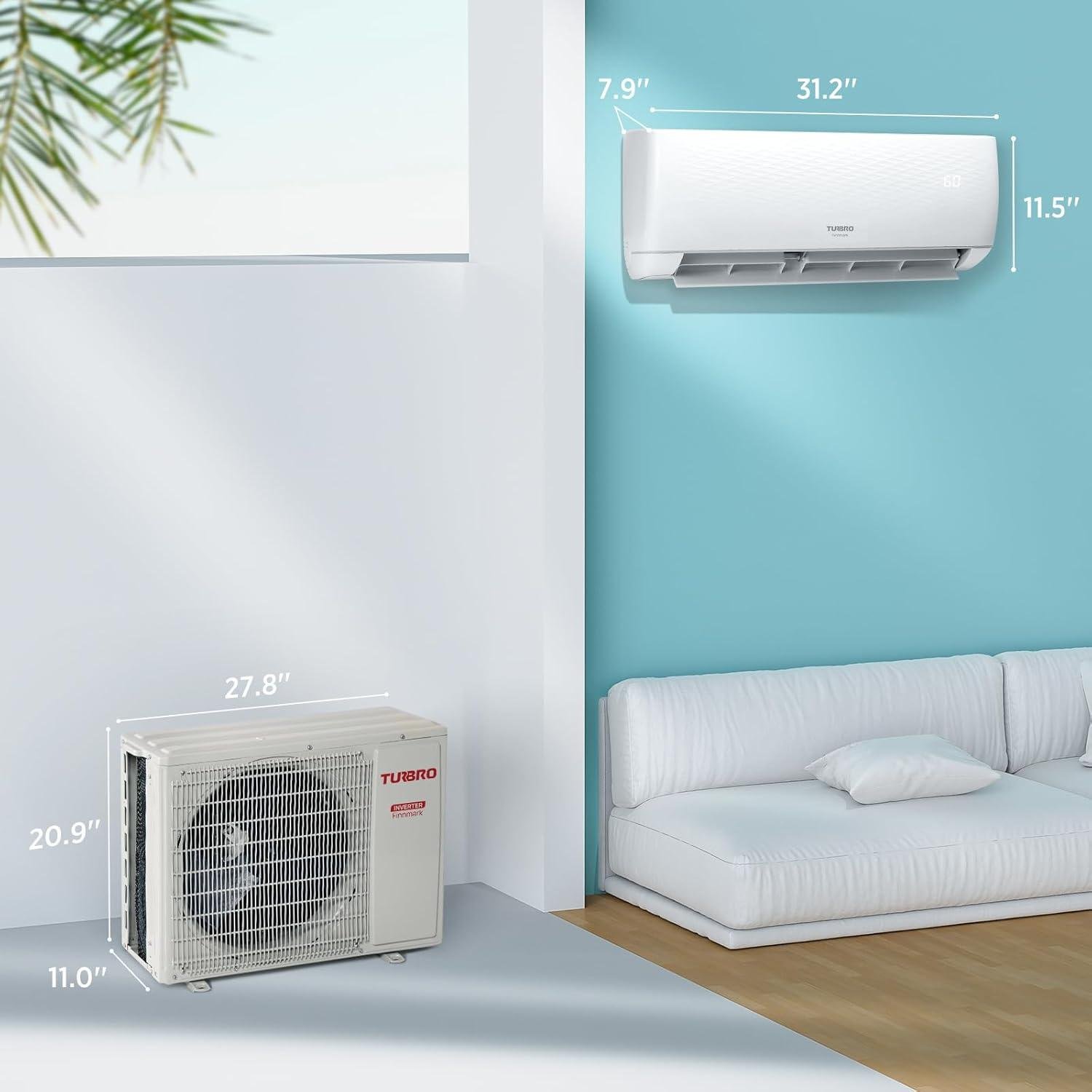 TURBRO 12,000 BTU Mini Split Review: 17 SEER2 & Installation (2026)