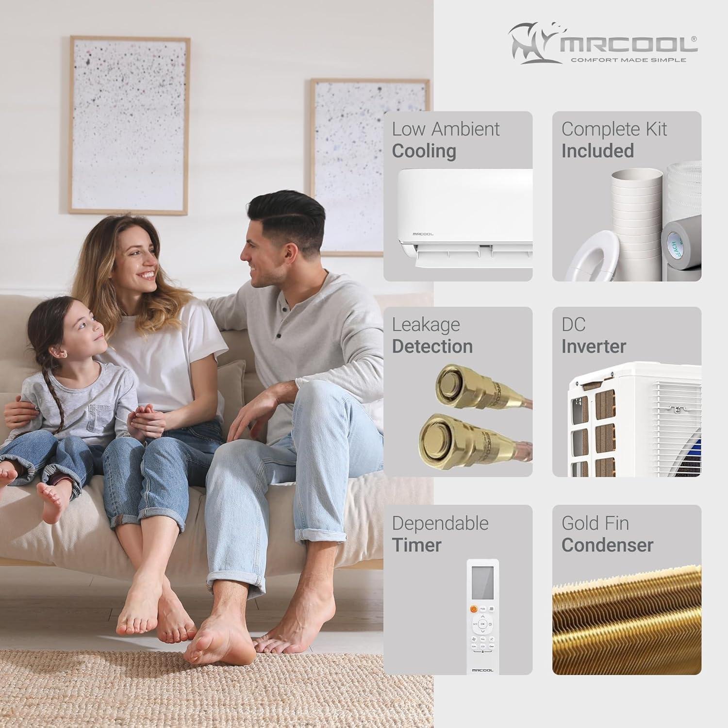 MRCOOL 24k BTU DIY Heat Pump Review: easy Install & SEER 20 (2026)