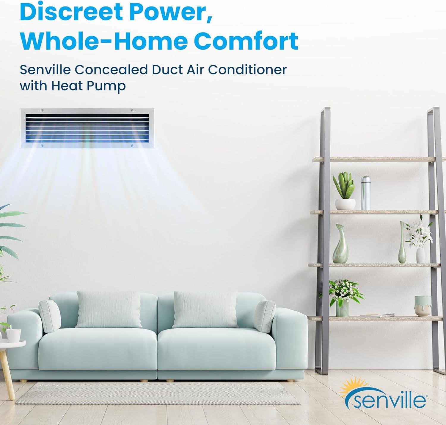 senville 12,000 BTU Ducted mini Split Review: 16 SEER & Installation Tips 2026