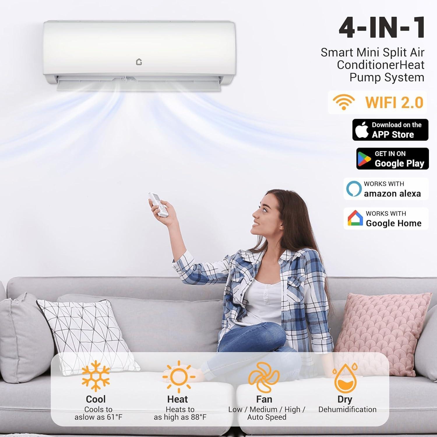 9000 BTU Mini split Review 2026: 20 SEER2, WiFi & DIY Install