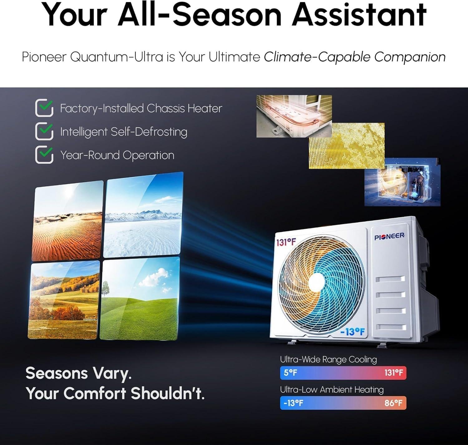Pioneer Quantum Ultra 12,000 BTU Review: 23 SEER2 Ductless AC 2026