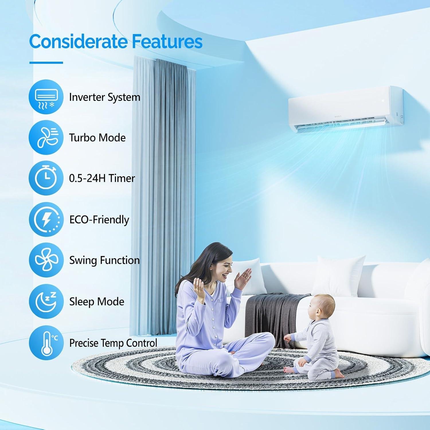 ROVSUN 24000 BTU Mini Split Review: 20 SEER2 efficiency & Installation 2026