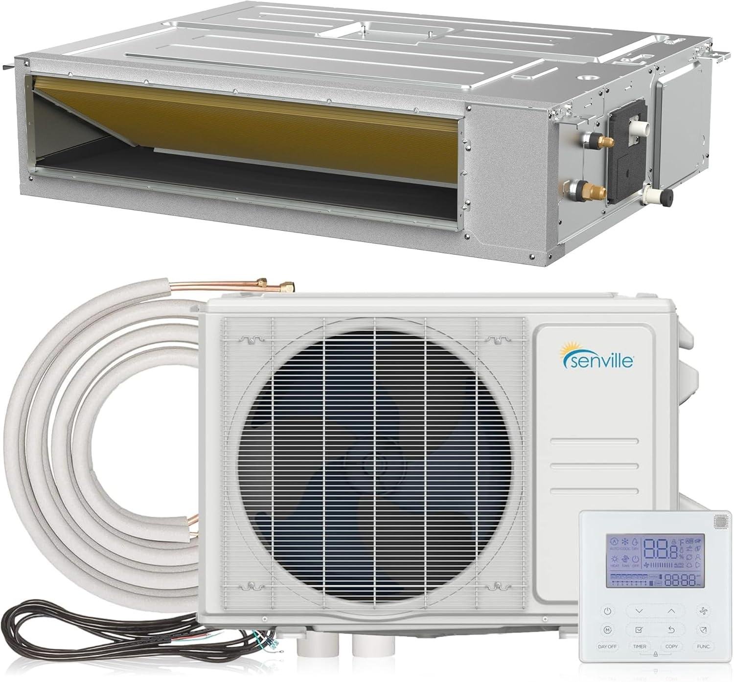 Senville 12,000 BTU Ducted Mini Split Review: 16 SEER & Installation Tips 2026