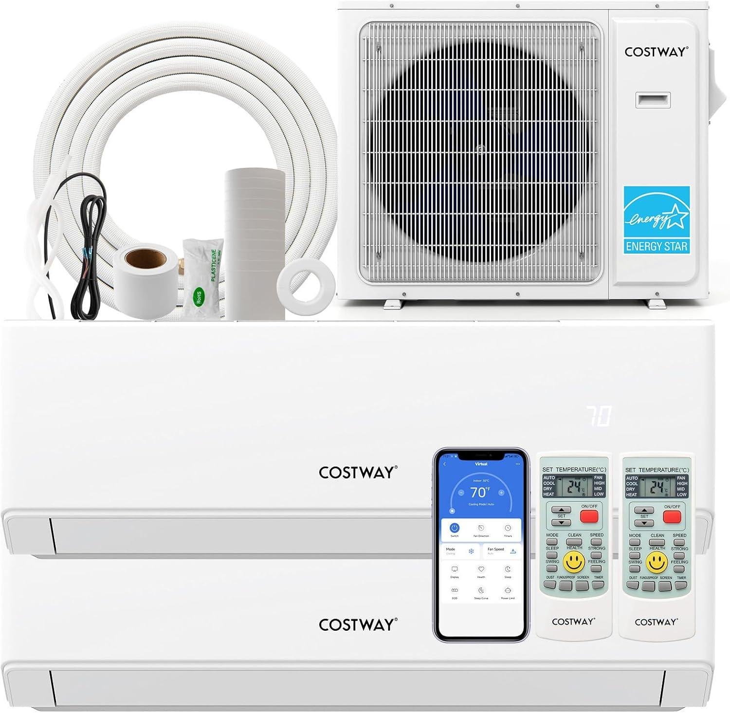 COSTWAY 36k BTU Mini Split Review: 23 SEER2 Efficiency & Install 2026