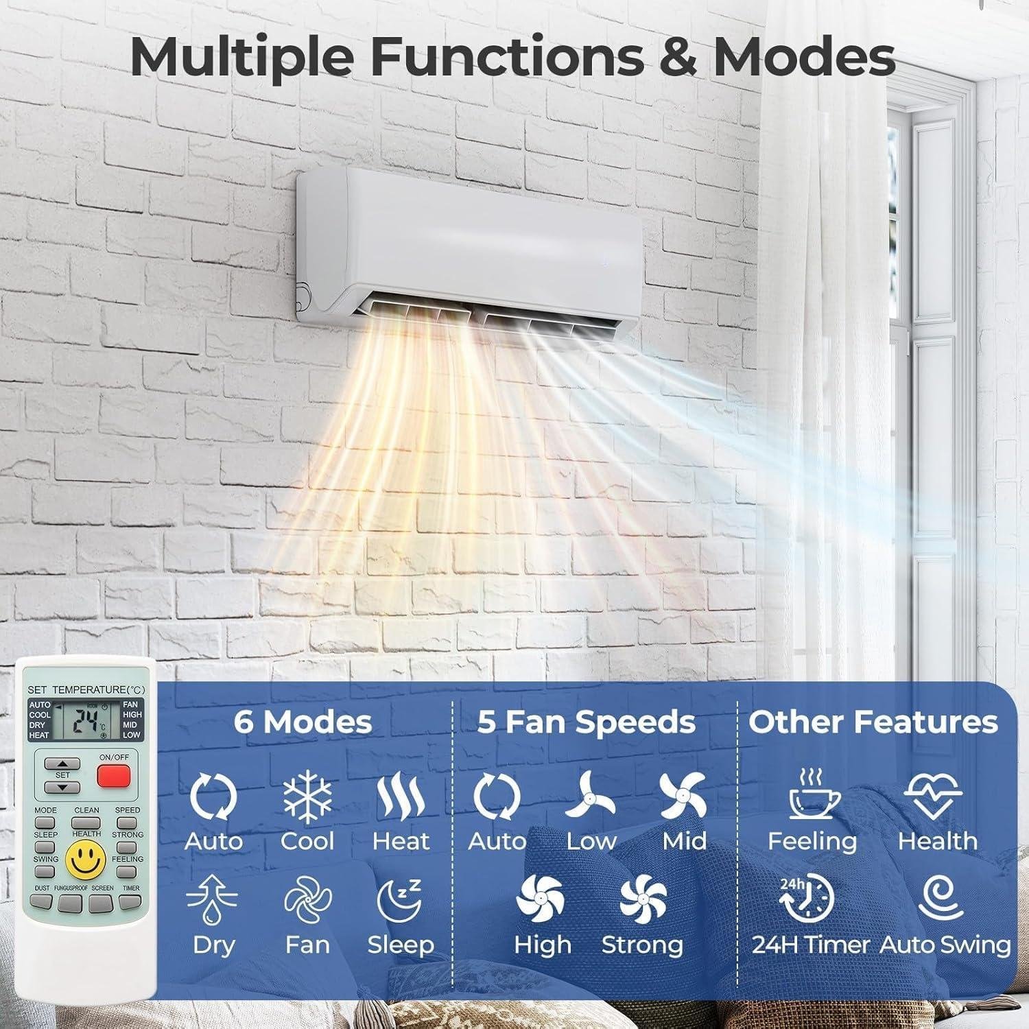 28K BTU 3-Zone mini Split Review: 20 SEER2 Efficiency & installation 2026