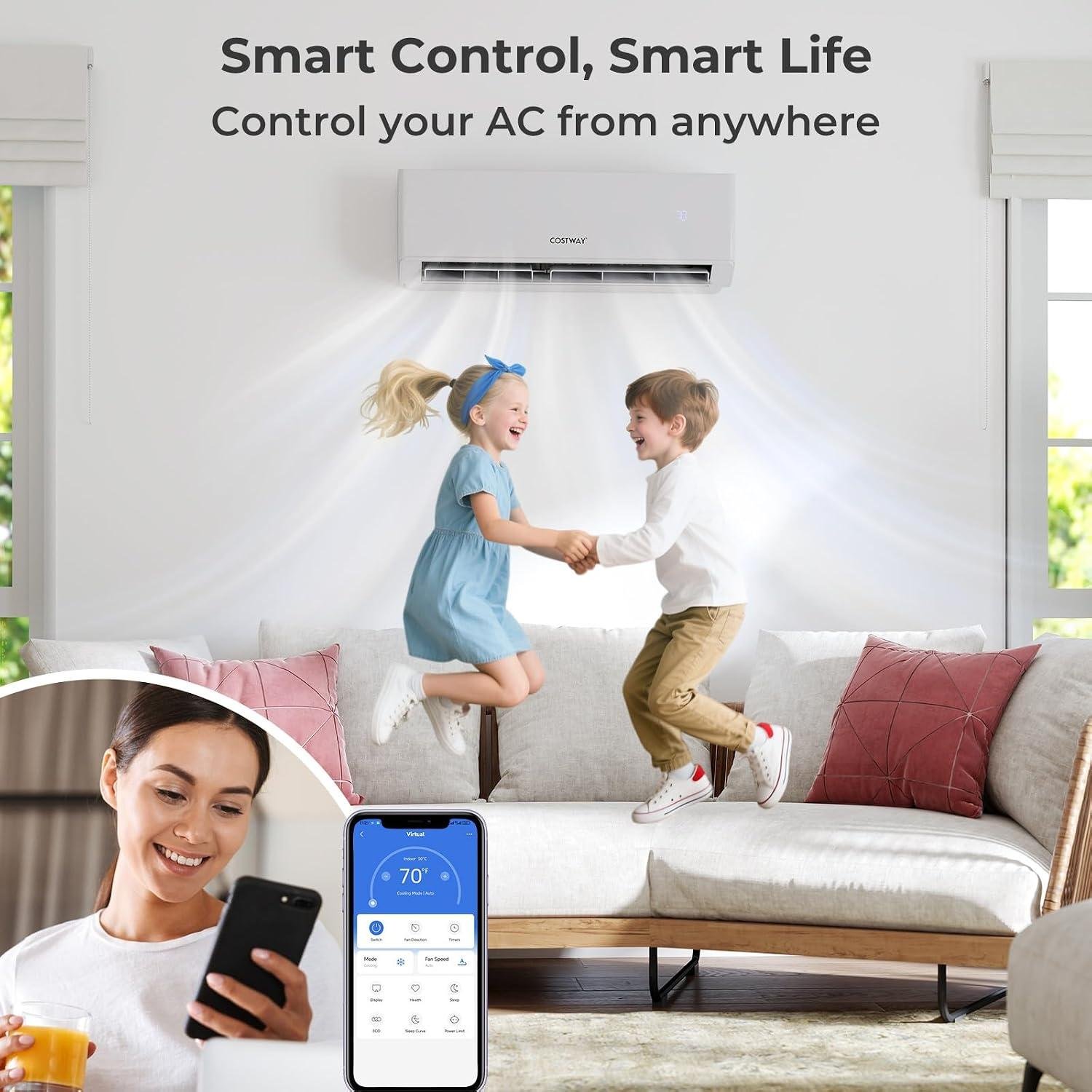 COSTWAY 36k BTU Mini Split Review: 23 SEER2 Efficiency & Install 2026