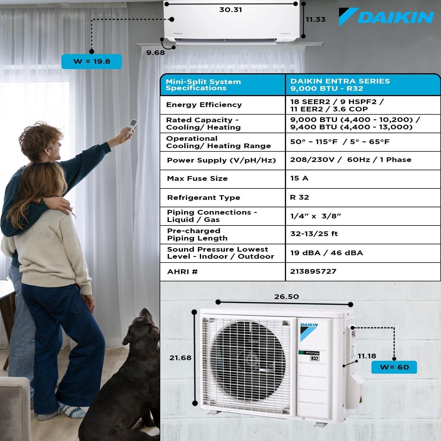 Daikin 9,000 BTU Heat Pump Review: 18 SEER2 Efficiency & Installation 2026