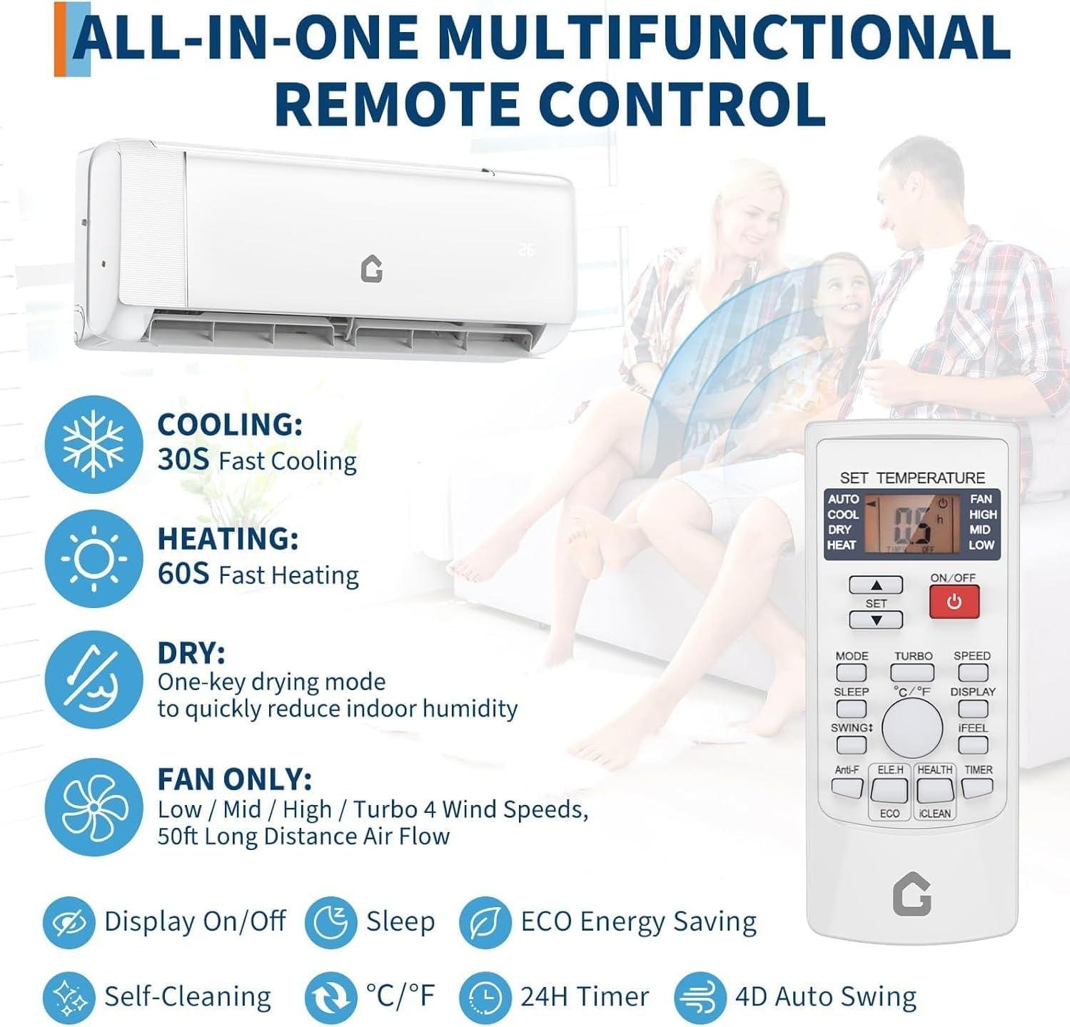 GarveeLife 24,000 BTU Mini Split Review: 19 SEER2 Efficiency 2026