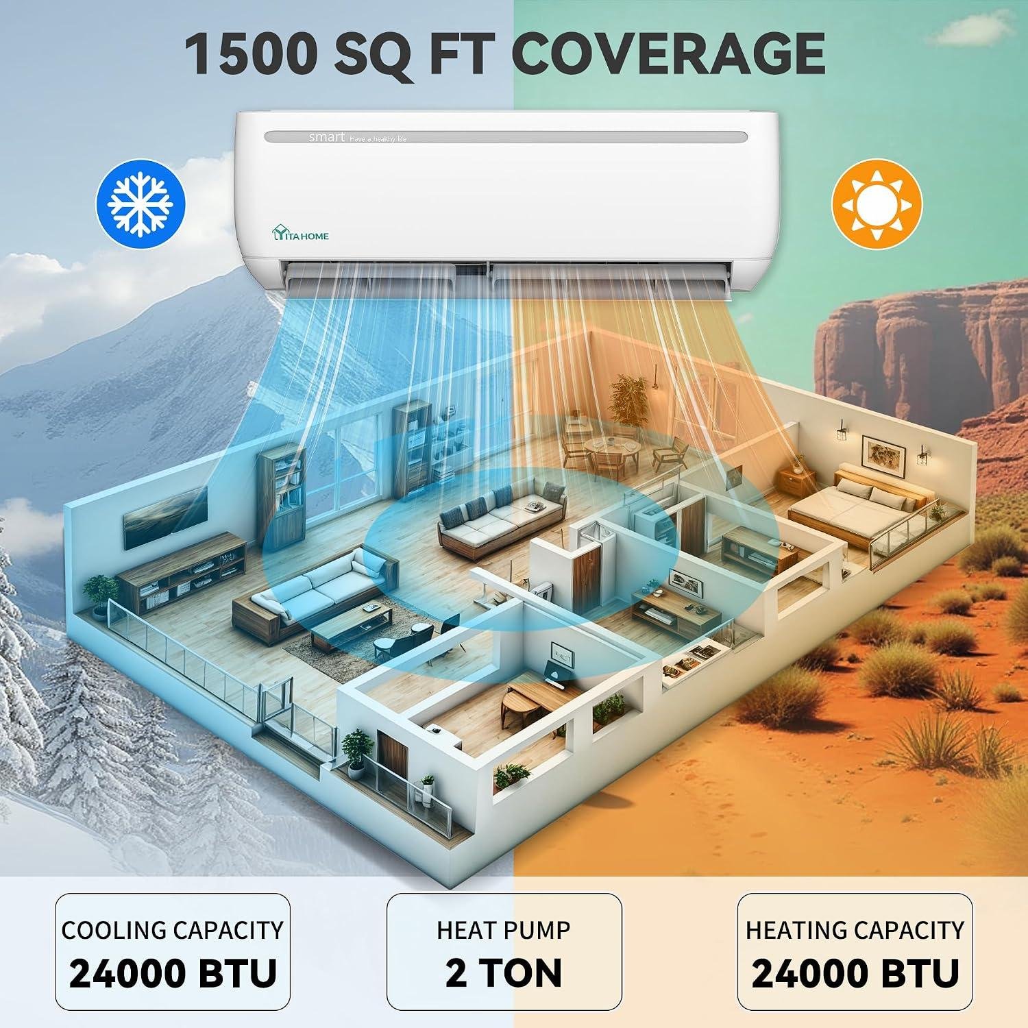 YITAHOME 24000 BTU Mini Split Review: 18.5 SEER2 & Installation 2026