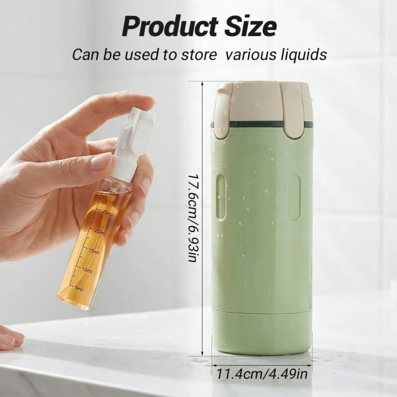 4-in-1 Travel Dispenser Bottle Review (2026): Leak-Proof & Portable