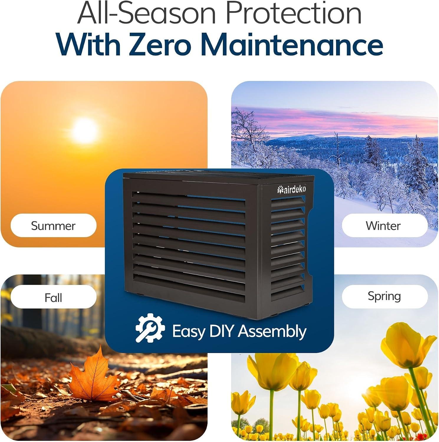 AirDeko Mini split AC Cover Review 2026: Fits 12k BTU,Easy DIY Install