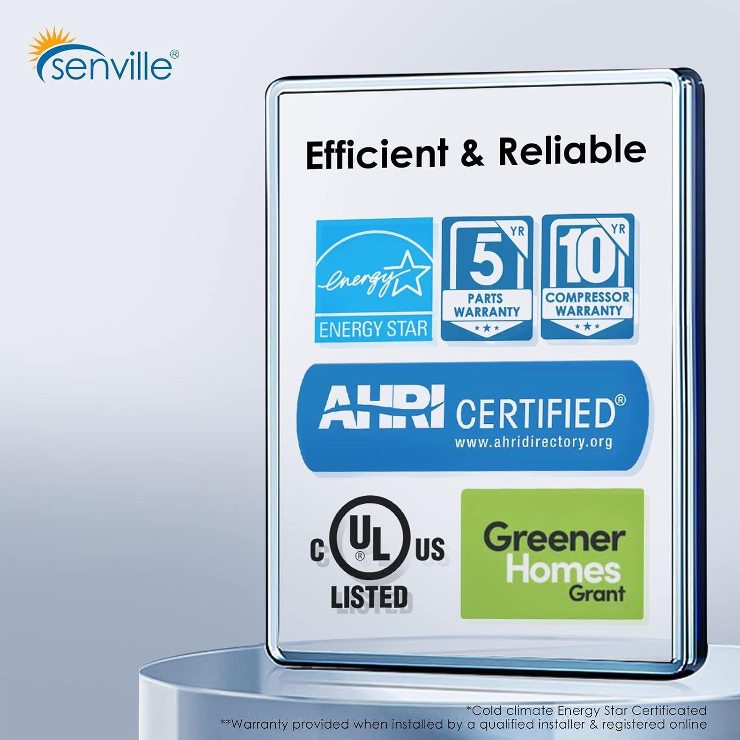 Senville 36,000 BTU Review: 17 SEER Heat Pump & Pro Installation 2026