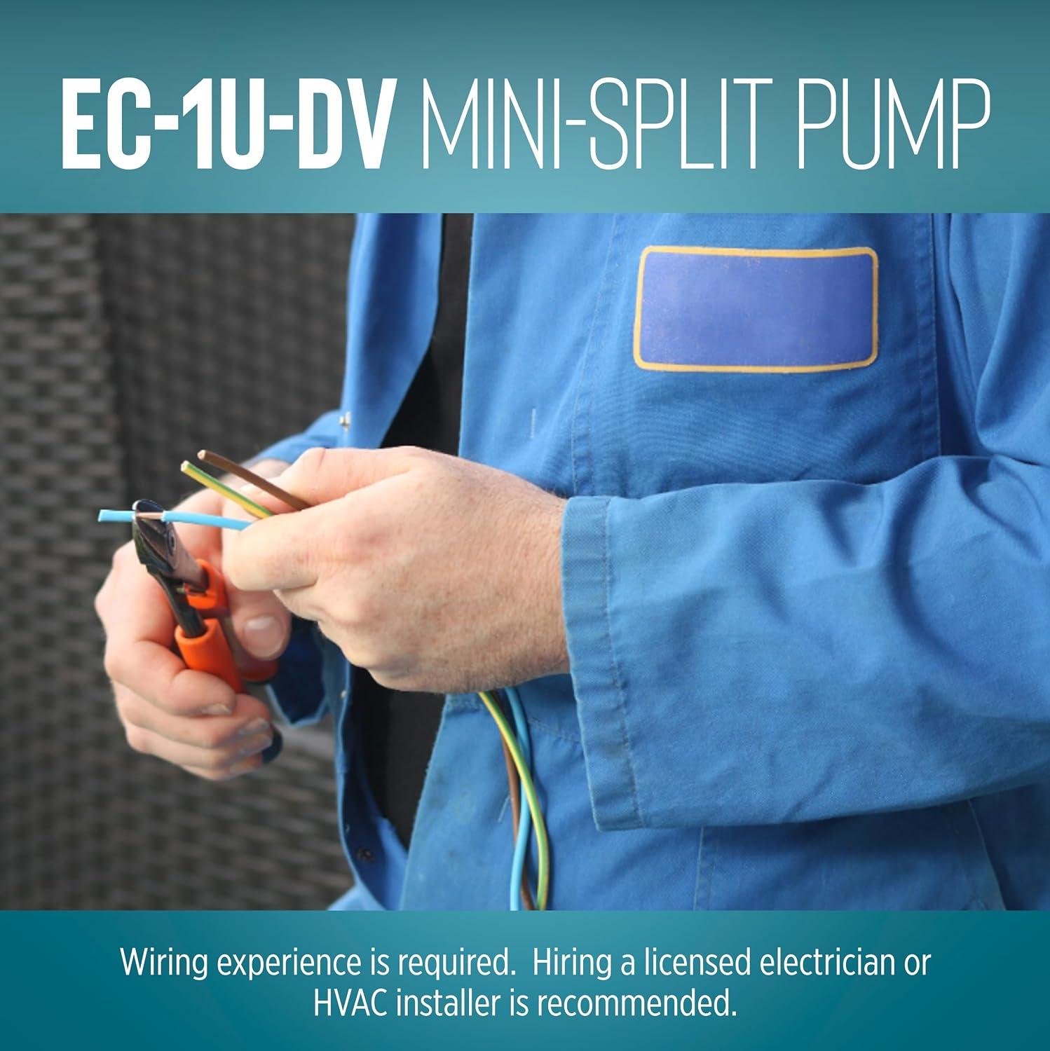 little Giant EC-1U-DV Review: 34,000 BTU Mini-Split Pump 2026