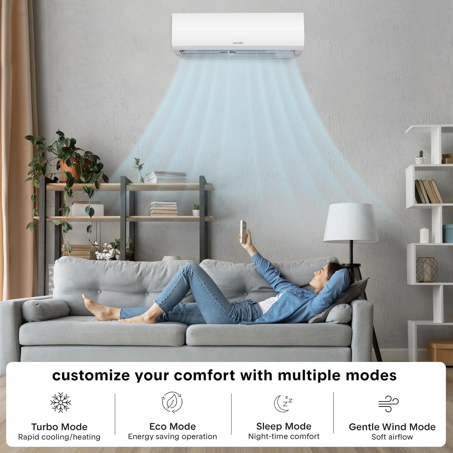 SereneLife 12,000 BTU Mini Split Review: 20 SEER2, DIY Install 2026