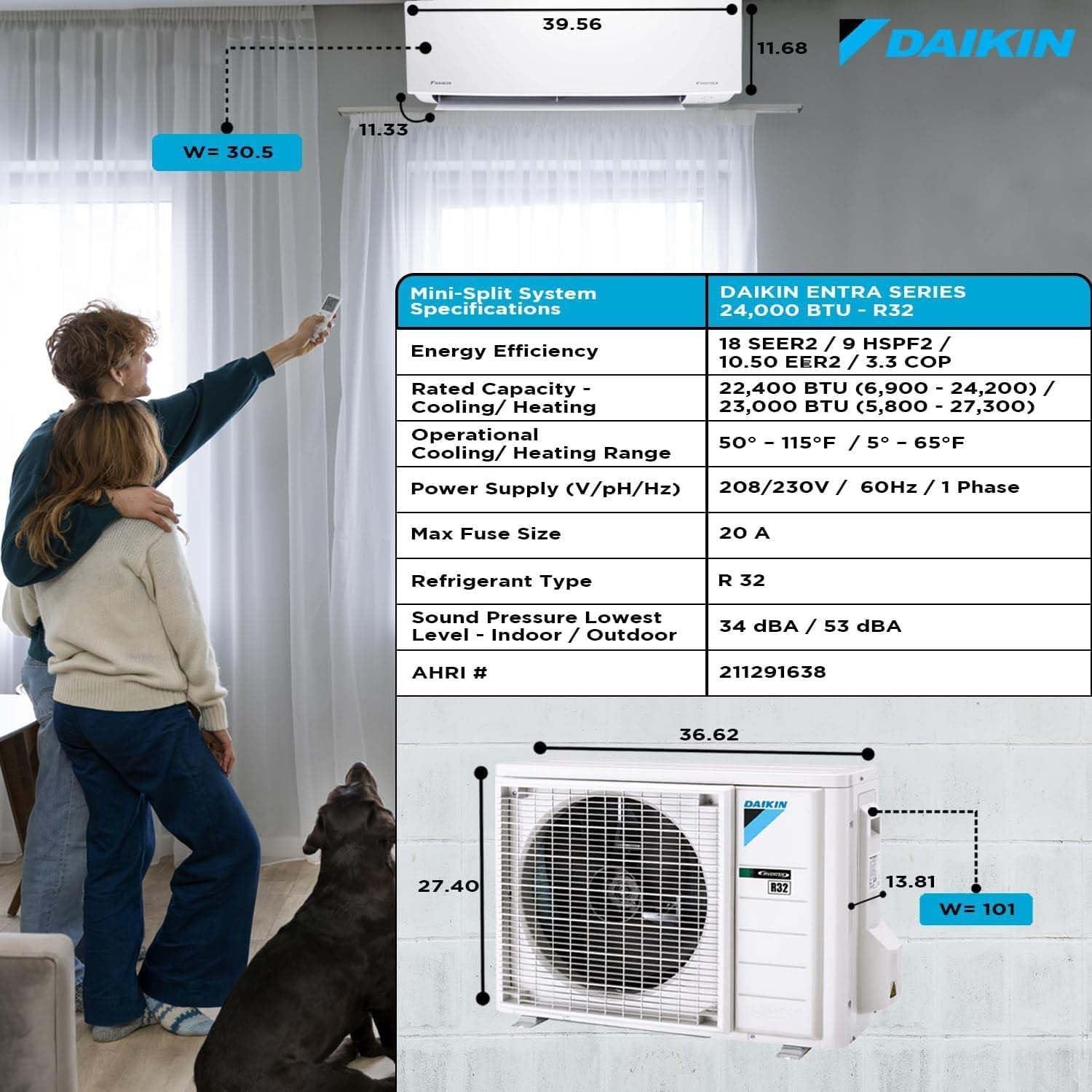 Daikin 24,000 BTU Heat Pump Review: 18 SEER2 Efficiency 2026
