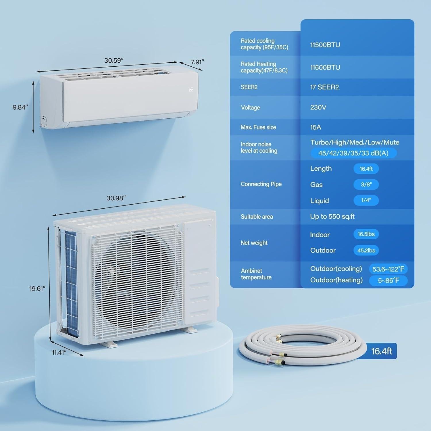 11500 BTU Mini Split AC Review: 17 SEER2 Efficiency & Installation 2026