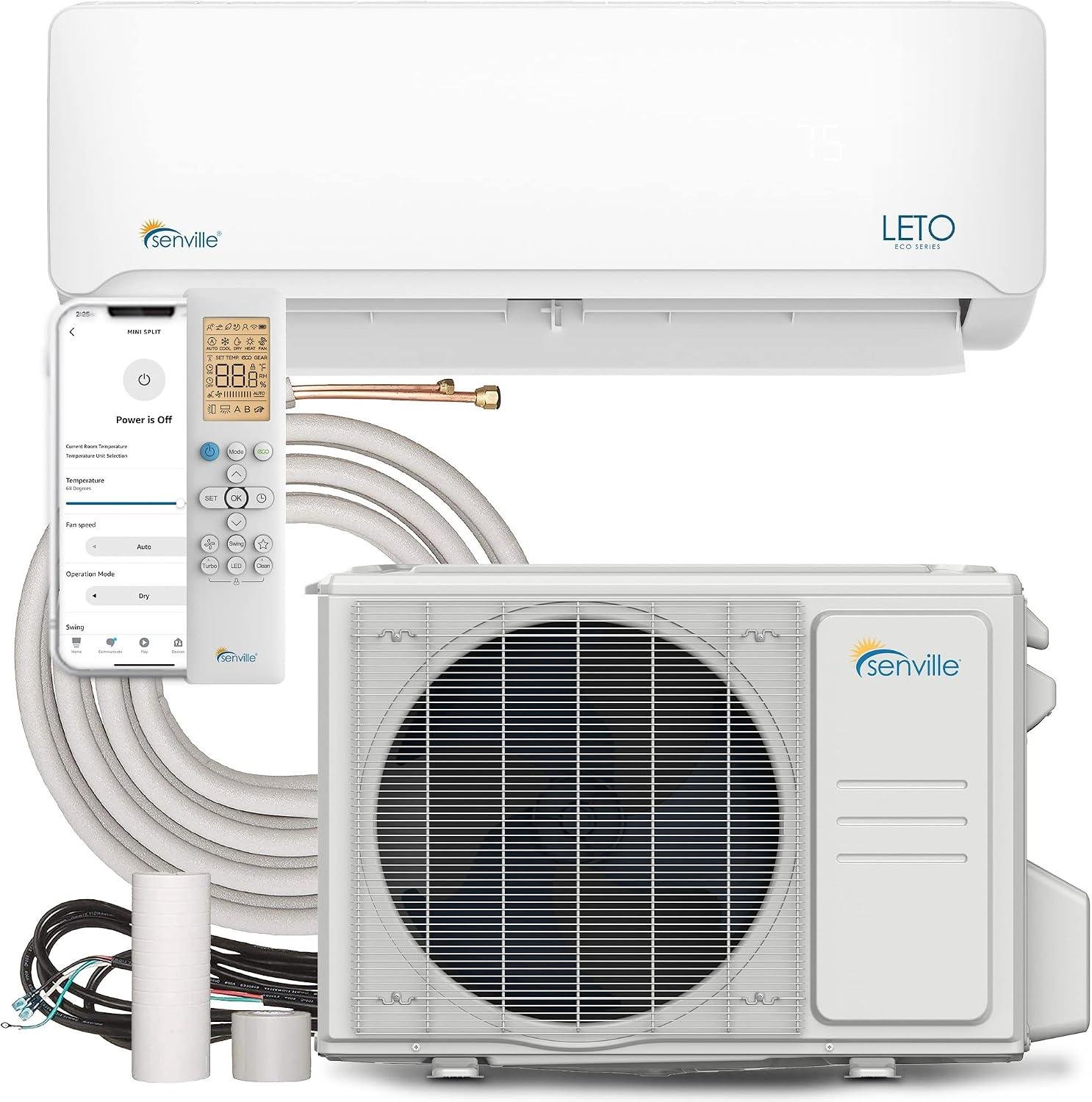 Senville LETO 9000 BTU Mini Split review: SEER 19, Installation Tips 2026