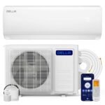 DELLA Econo Series 11000 BTU Mini Split Air Conditioner, Works with Alexa, 17 SEER2 Cools up to 550 Sq. Ft, Wifi Enabled AC & Heater Ductless Inverter System with Heat Pump, 16ft Installation Kit
