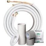 3/8" x 5/8" MrCool Ductless Split System Line Set with Control Wire - 50 Ft
