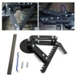 ECOTRIC Tube and Pipe Bender Black Oxide Coating Steel Manual Hand Bender Tubing Tube Bender Pipe Bender Replace for WFB2