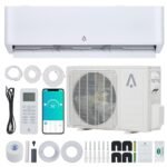 18,000 BTU Split Air Conditioner, ACONEE Split AC/Heating System 23 SEER Split-System Air Conditioner Inverter, Cools Rooms up to 1250 Sq.Ft