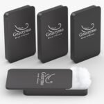 Go2trymo Wind Checkers for Hunting, Portable Wind Direction Indicator, 4 Pack Odorless Windfloaters for Hunters with Breeze Detection