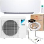 Daikin 18,000 BTU 20 SEER2 OTERRA Series Ductless Mini Split Heat Pump System w/Maxwell 16’ Installation Kit and Wall Mounting Bracket (230V)