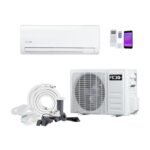 ACIQ Essentials 36000 BTU Comfortable Mini Split AC/Heating System, 3 Ton Ductless Air Conditioner Heat Pump Wall Mount AC Unit | WiFi Control with 16ft Installation Kit | 220V 19 SEER2