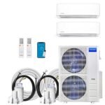 MRCOOL DIYM248HPW01C07 DIY Multi-Zone Series Ductless Heat Pump, White