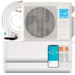 SIMOE Mini Split AC/Heating System 2 Zone, Cools Up to 1100 Sq.Ft, Compatible with Alexa, 12000+ 12000BTU Ductless Mini Split AC/Heating System, 22 SEER2 208-230V, All-Inclusive Installation Kits