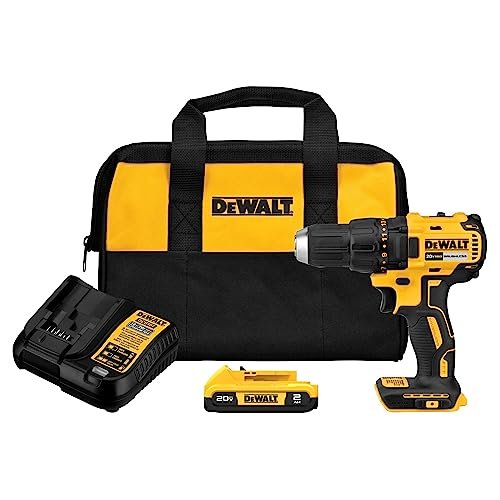 41e4Ce0xsL._SL500_.jpg DEWALT 20V MAX Cordless Drill Driver, 1/2 Inch, 2 Speed, XR 2.0 Ah Battery and Charger Included (DCD777D1)