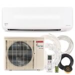 Goodman Mini Split 9,000 BTU 18 SEER2, Inverter Ductless Air Conditioner with Heat Pump System, Energy-Efficient Mini Split Air Conditioner, Installation Kit Included, 230V